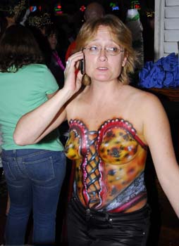 Body Painting 2007 photo - Duval Street, Key West